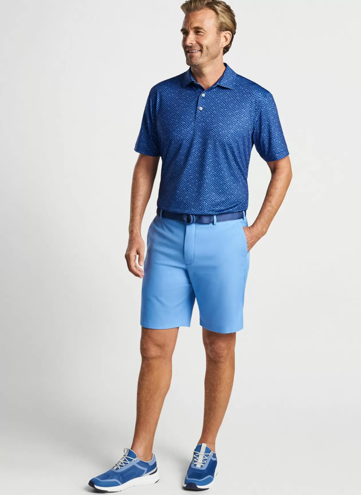 Peter Millar Whiskey Sour Performance Jersey Polo