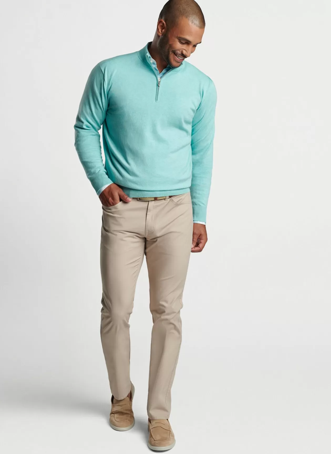 Peter Millar Whitaker Quarter-Zip Sweater