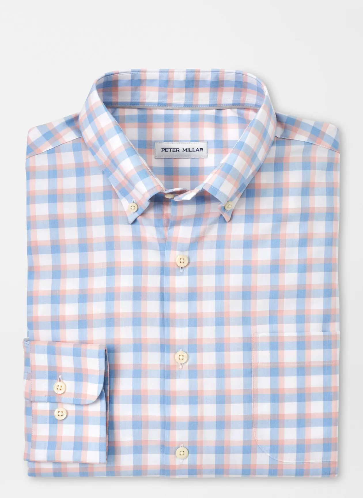 Peter Millar Wilkeson Crown Lite Cotton-Stretch Sport Shirt