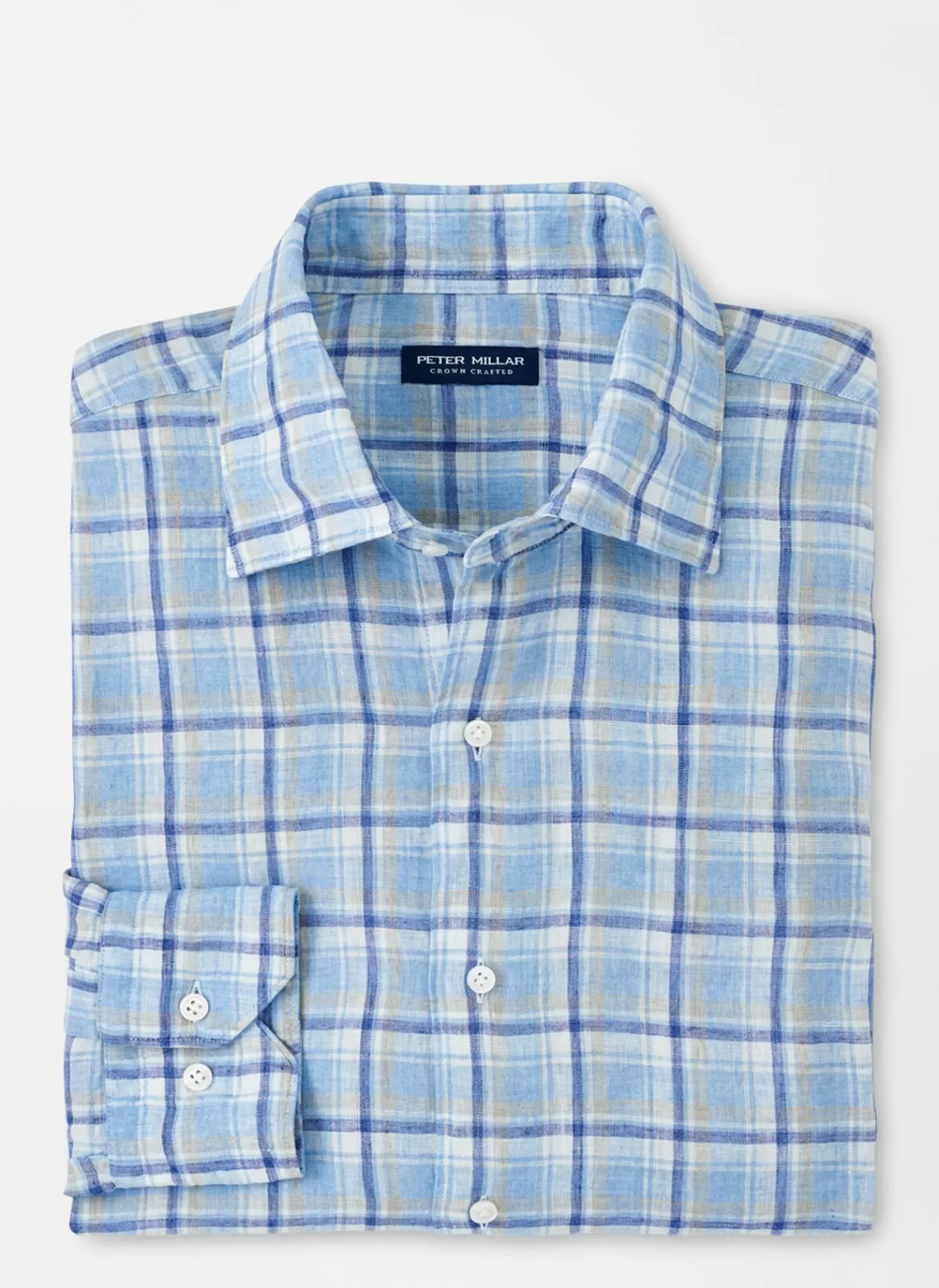 Peter Millar Woodlawn Linen Sport Shirt