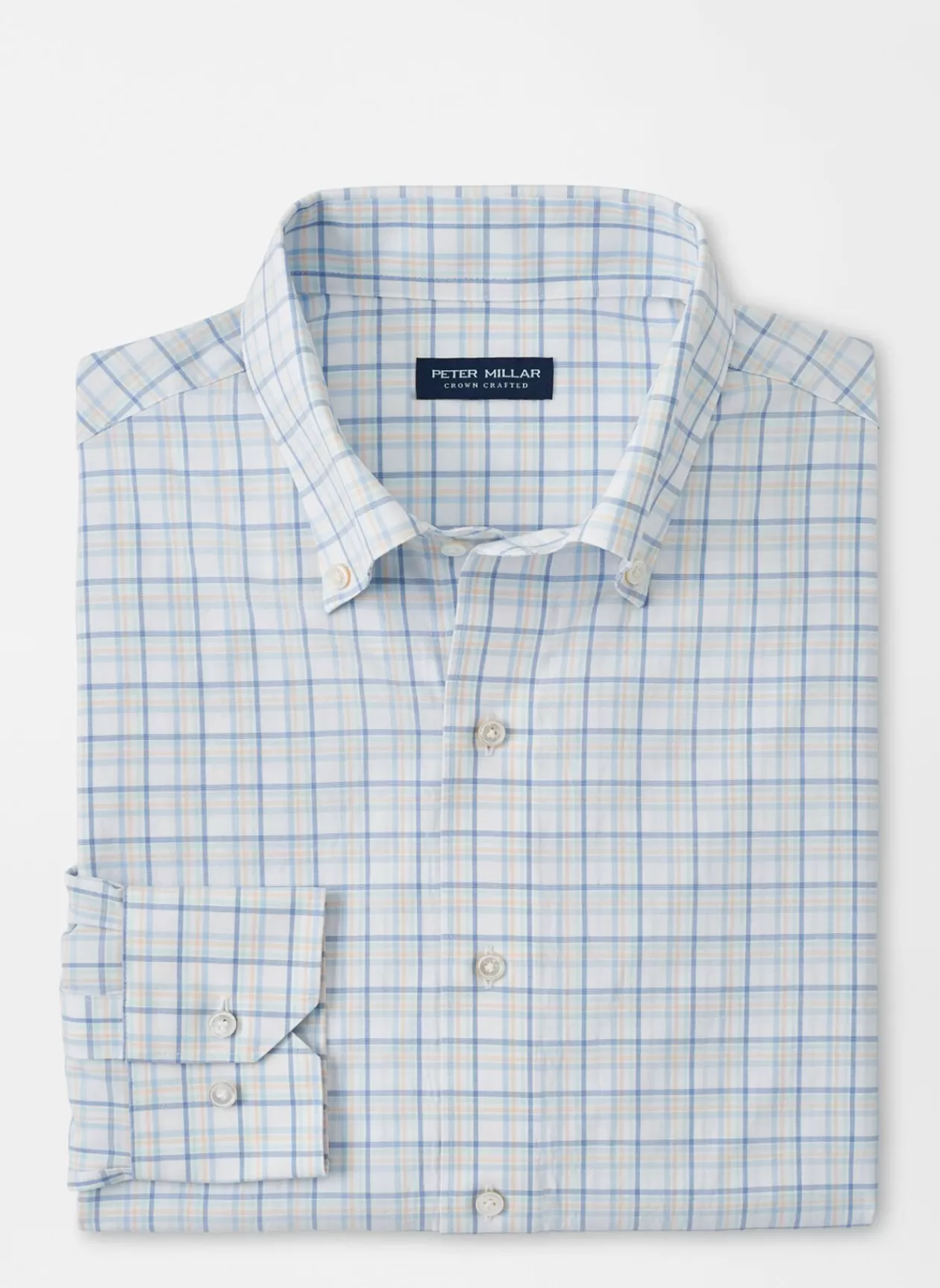 Peter Millar Wynton Performance Poplin Sport Shirt